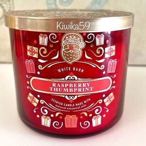 Bath & Body Works Raspberry Thumbprint Candle